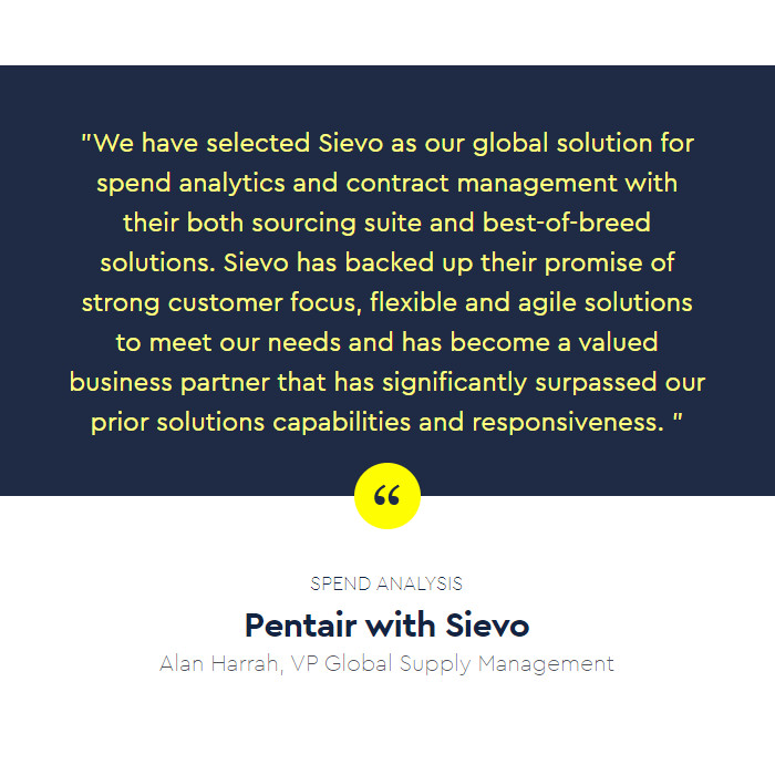 Pentair-支出分析