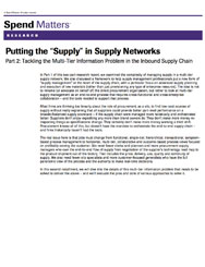 将“供应”放入供应网络（第2部分）封面图片